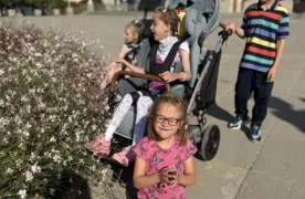 Wycieczka klas 1 do Łazienek.