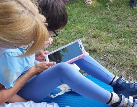 Wizyta Pani Asi z biblioteki