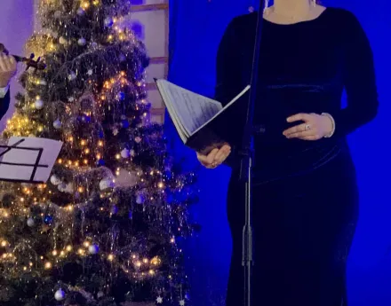 Sopranistka Opery Narodowej pani Lidia Kitlińska