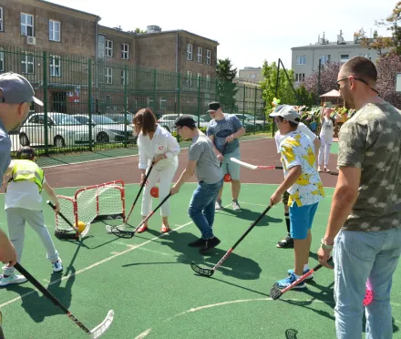 Święto szkoły – sportowa podróż wraz z alpakami