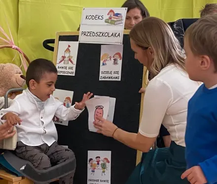 Peter poznaje kodeks przedszkolaka