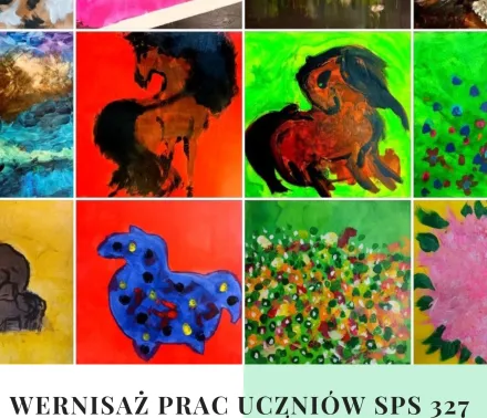 Ulotka informacyjna o wernisażu