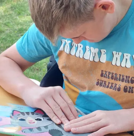 Wizyta Pani Asi z biblioteki