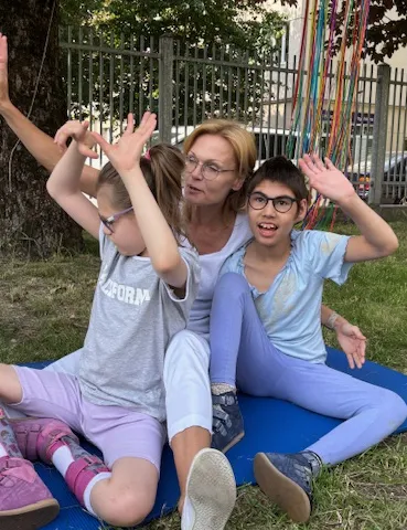 Wizyta Pani Asi z biblioteki