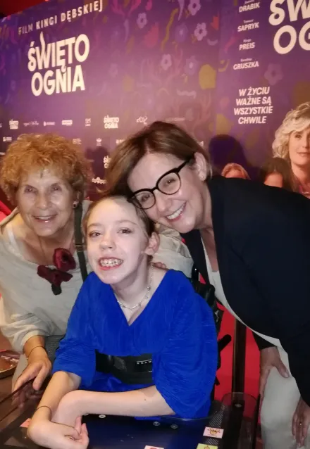 Zuzią z Jolą i Iwoną filmowymi konsultantkami