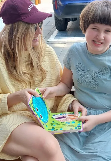 Wizyta Pani Asi z biblioteki