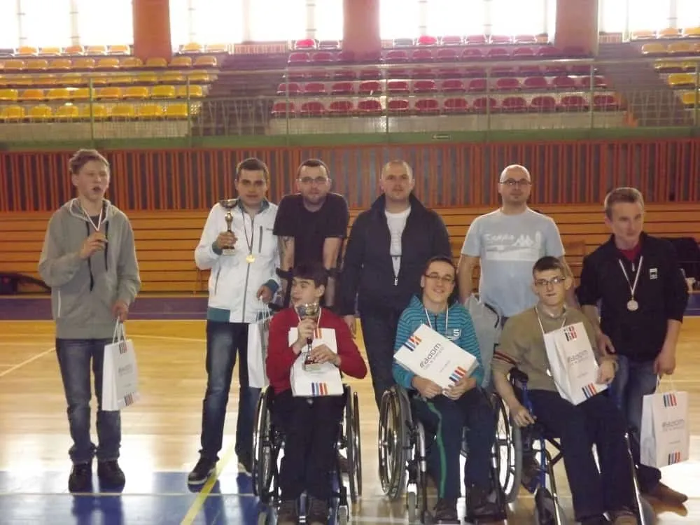 Szkolna drużyna Boccia