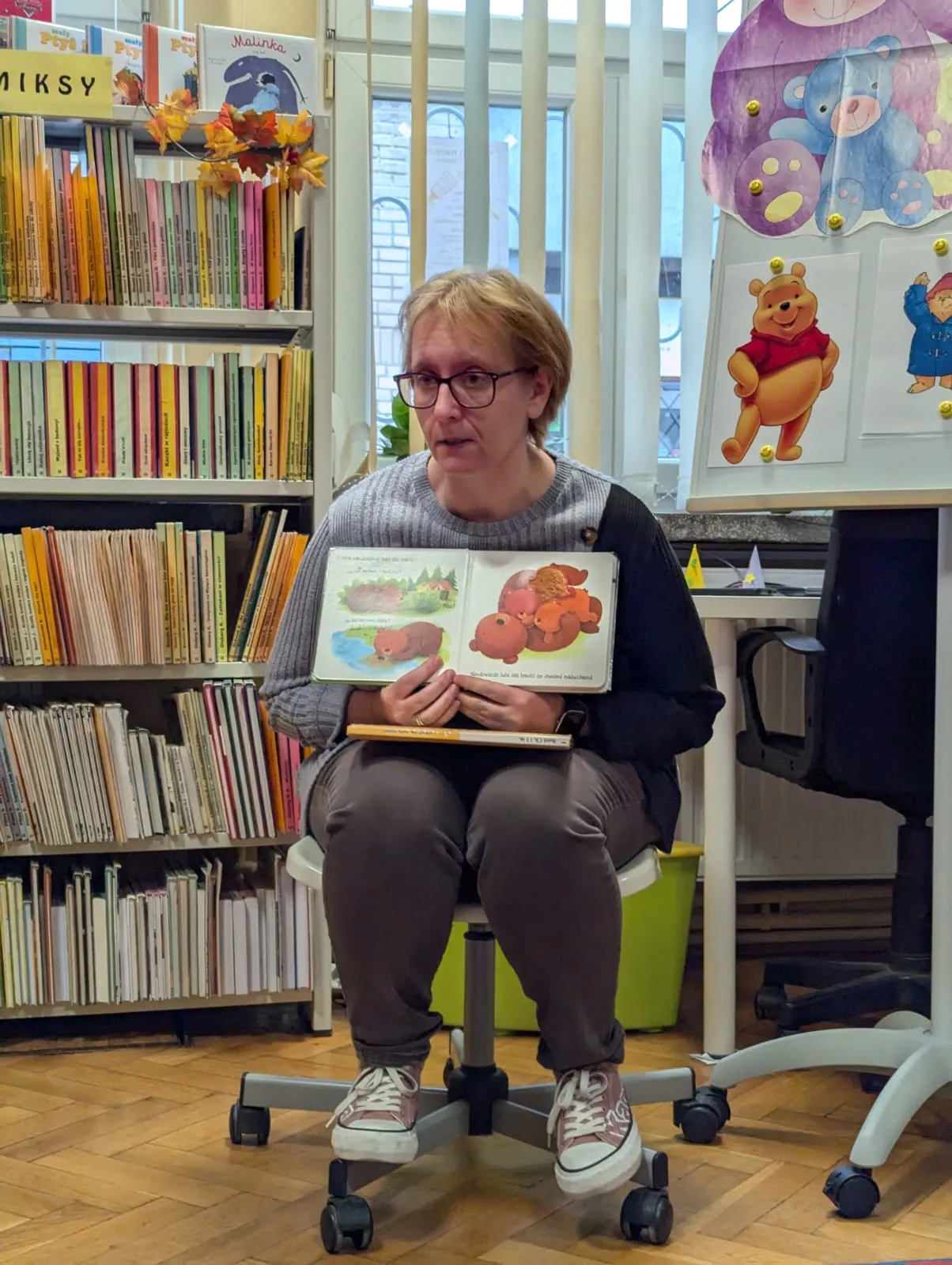 Wyjście do biblioteki