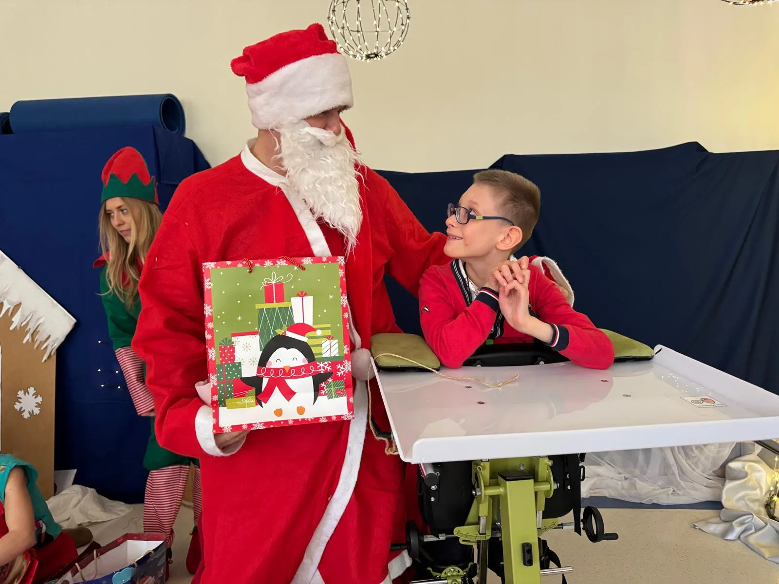 Mikołajki - wizyta Mikołaja