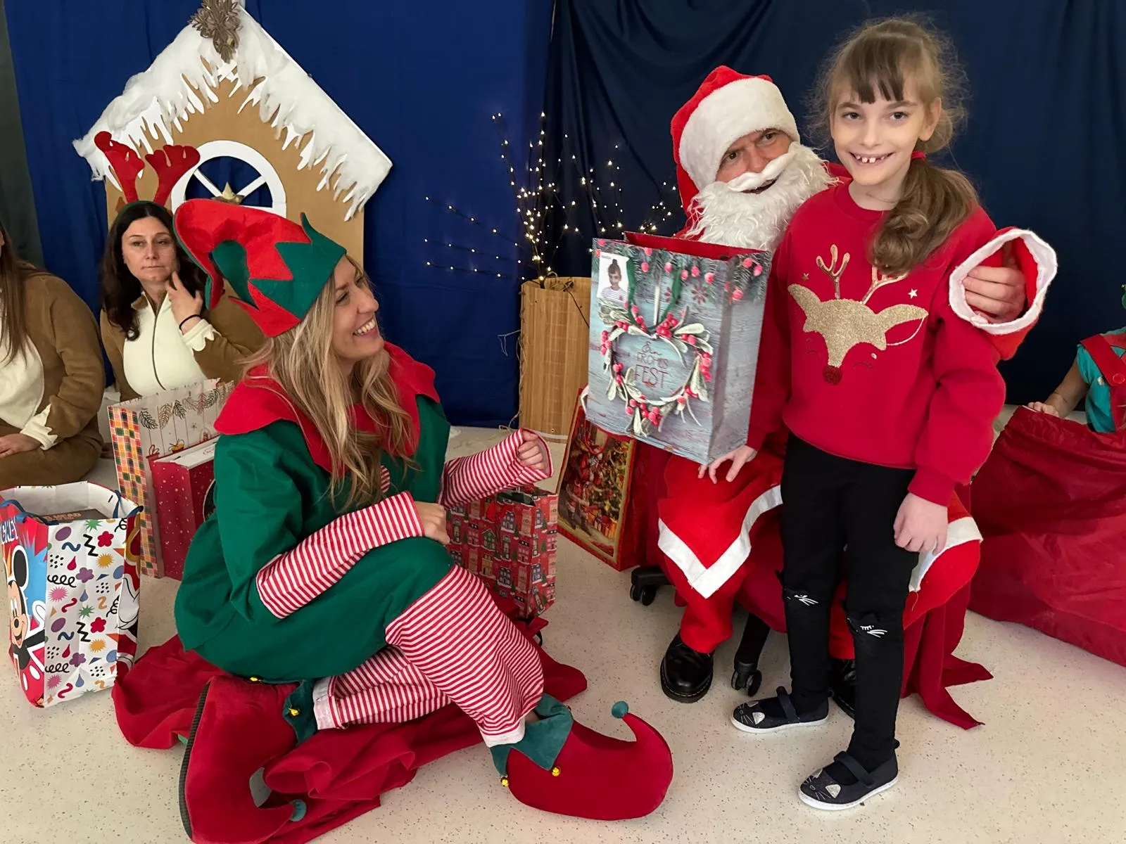 Mikołajki - wizyta Mikołaja