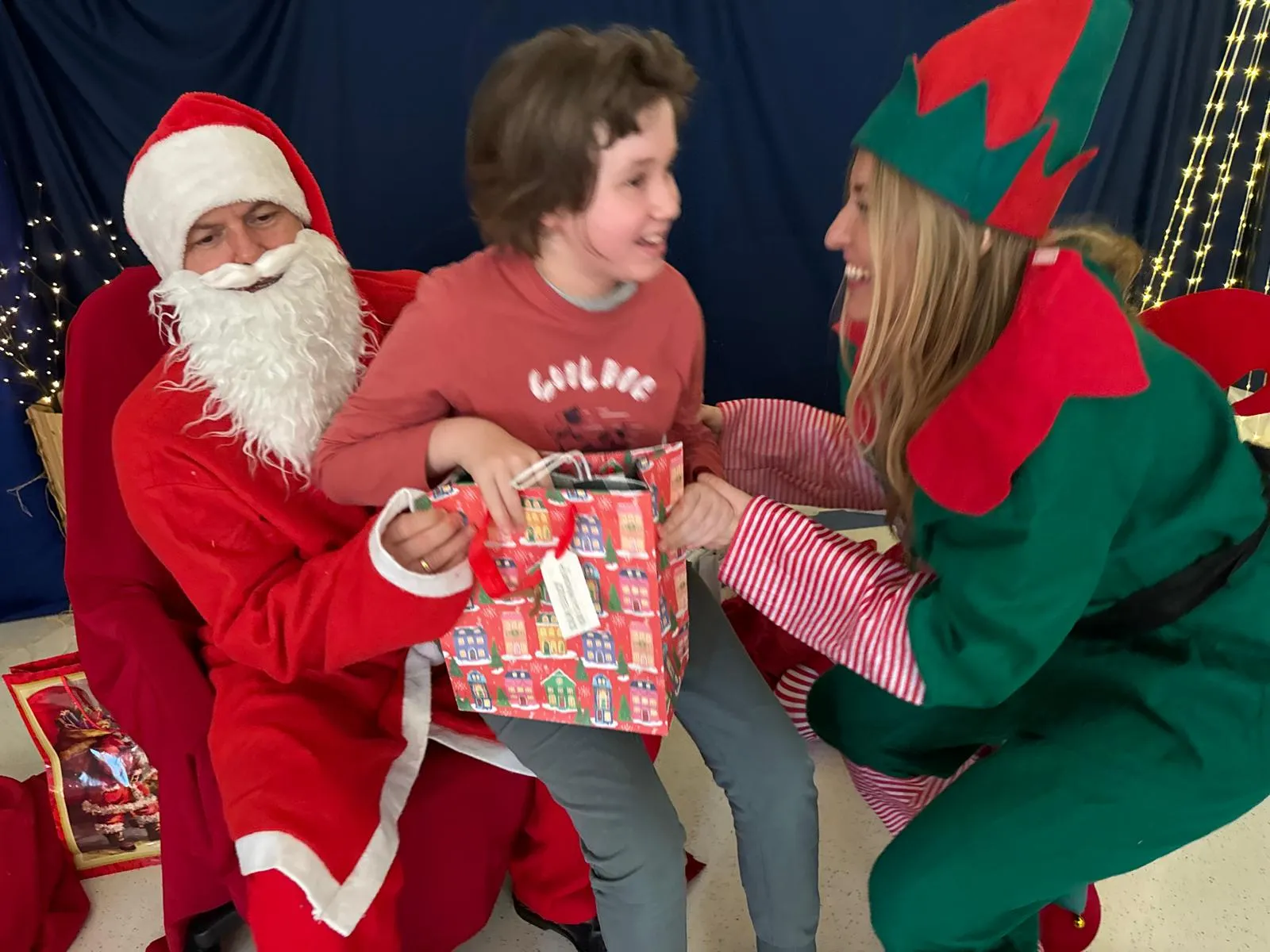 Mikołajki - wizyta Mikołaja