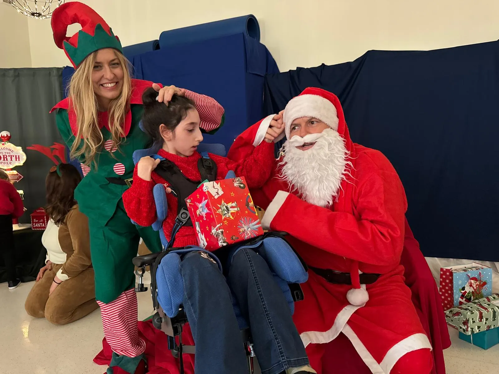 Mikołajki - wizyta Mikołaja