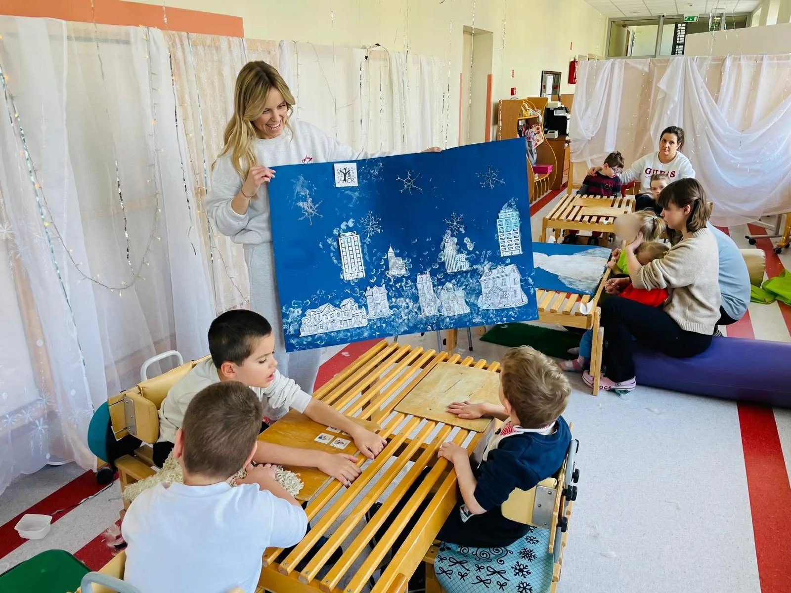 Zimowy Tydzień Sensoryczny w szkole podstawowej specjalnej nr 327